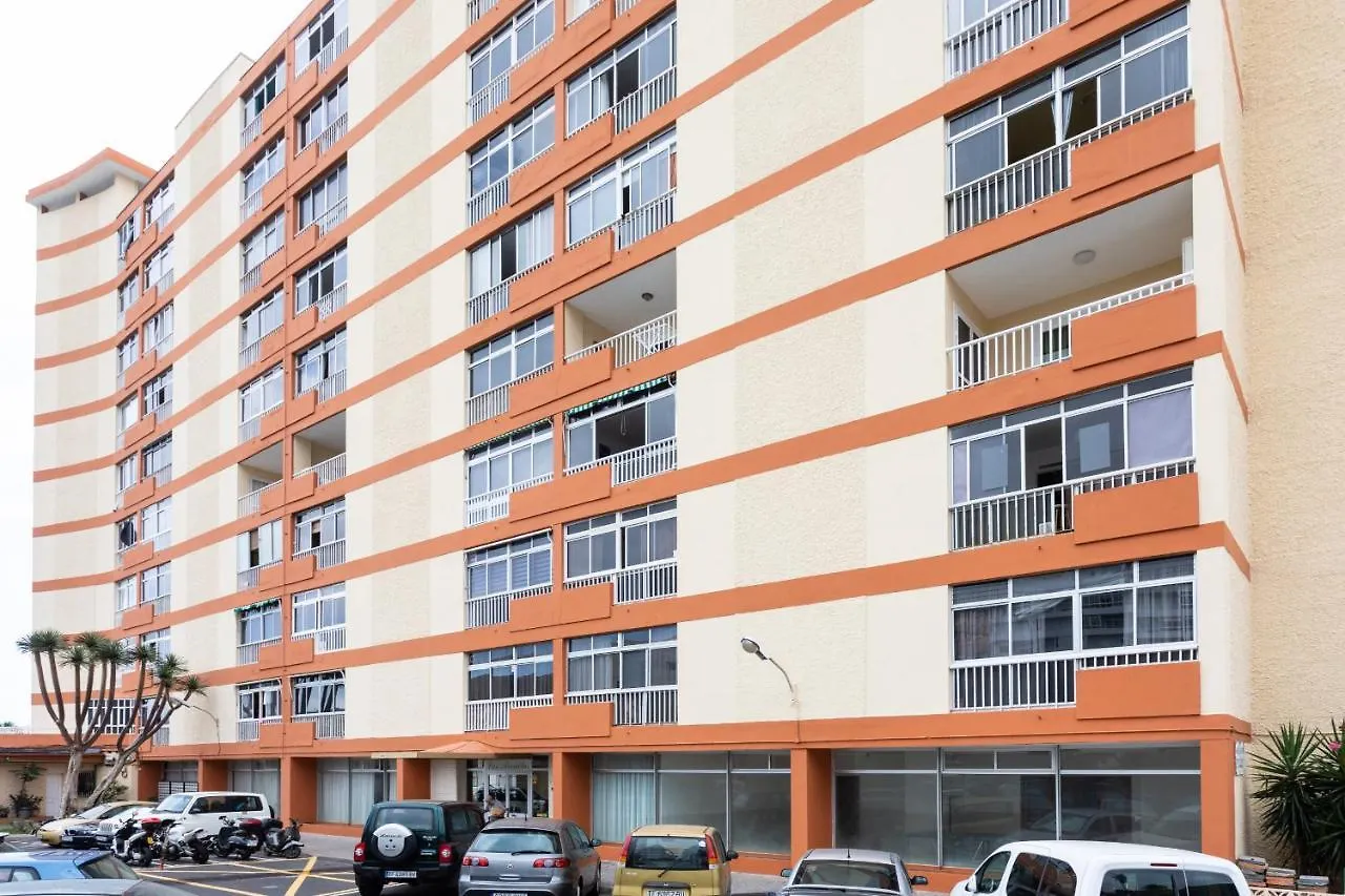 Apartment Frontline Las Arenitas With Pool Candelaria Spain